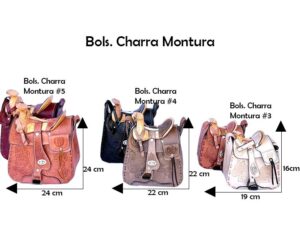 Bols. Charra Montura #3 OL / Bols. Charra Montura #4 OL (+1 más)