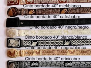 Bordado 40mm EN Miel/Blanco T3 - Diseno Surtido