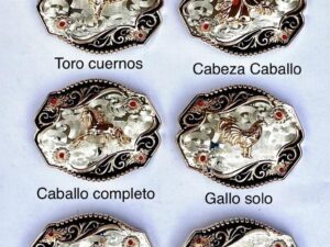 Hebi. Vaq. Fina c/piedra hexagonal Plt-Oro-Ng 45mm GA 900000
