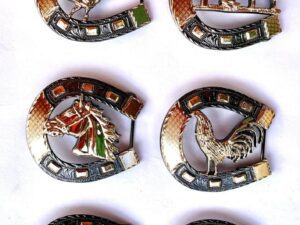 Hebi. Vaq. Herradura ECO PV/ORO 50mm GA 309154