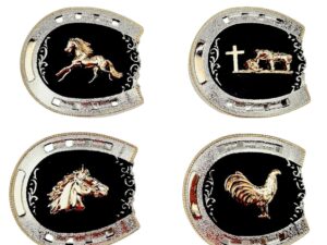 Hebi. Vaq. Herradura Negra NQ-ORO-NEG 50mm GA 309158
